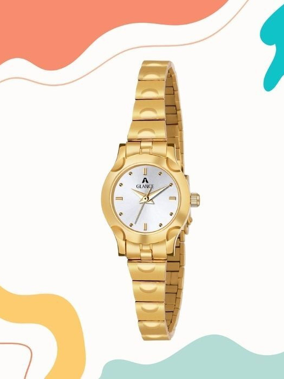 Aglance Unisex Printed Dial & Straps Analogue Watch New955_8019YM03