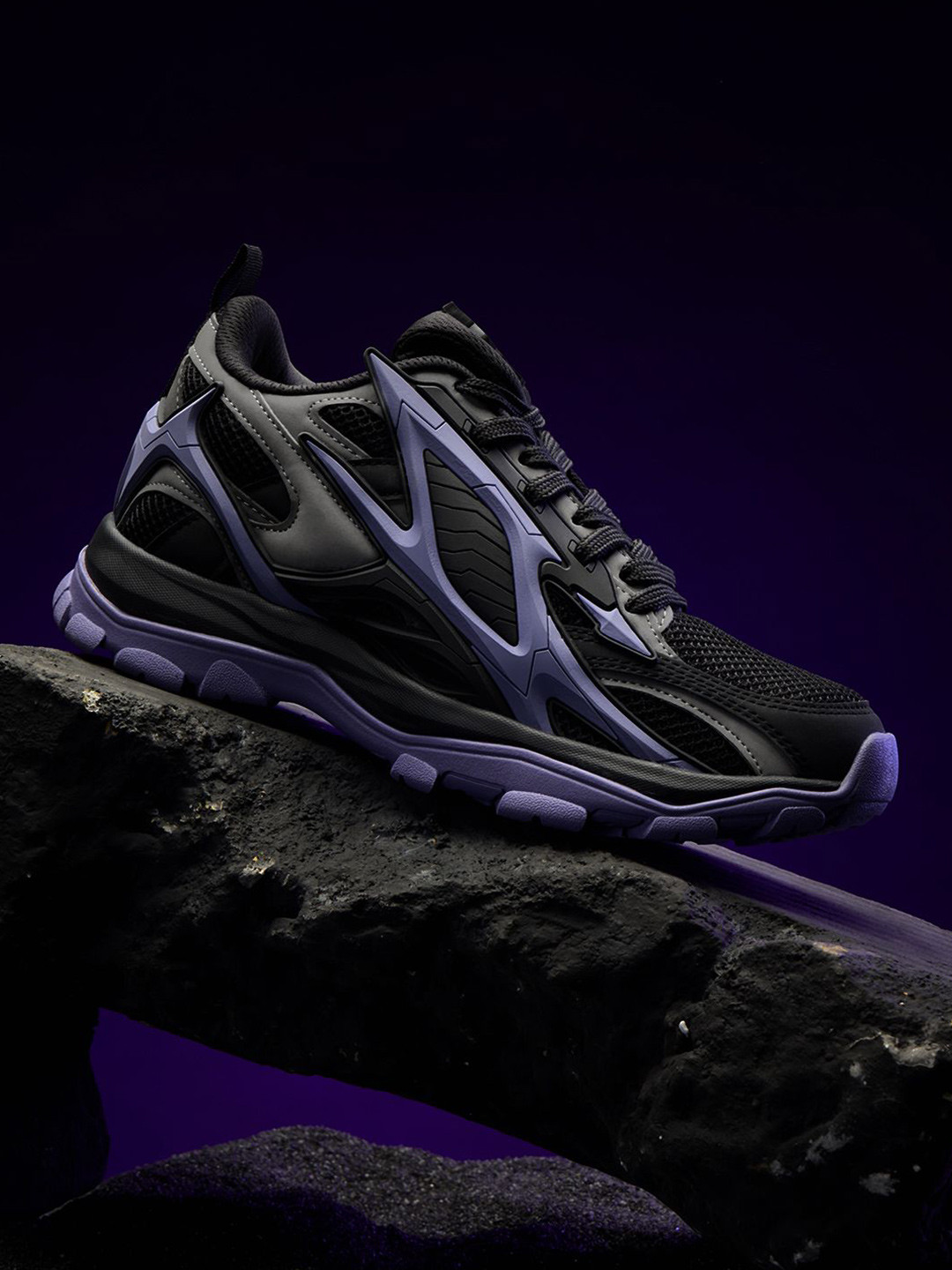 The Souled Store Men Black Panther Wakanda Forever Sneakers