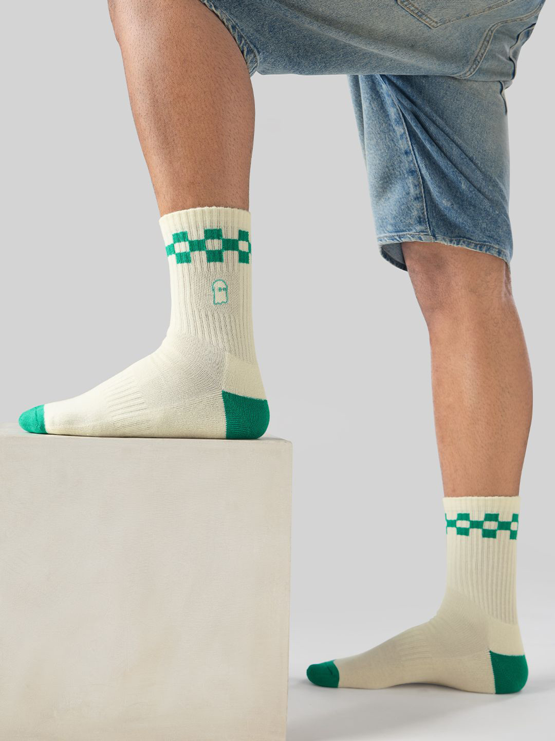The Souled Store Men Green Screen Socks
