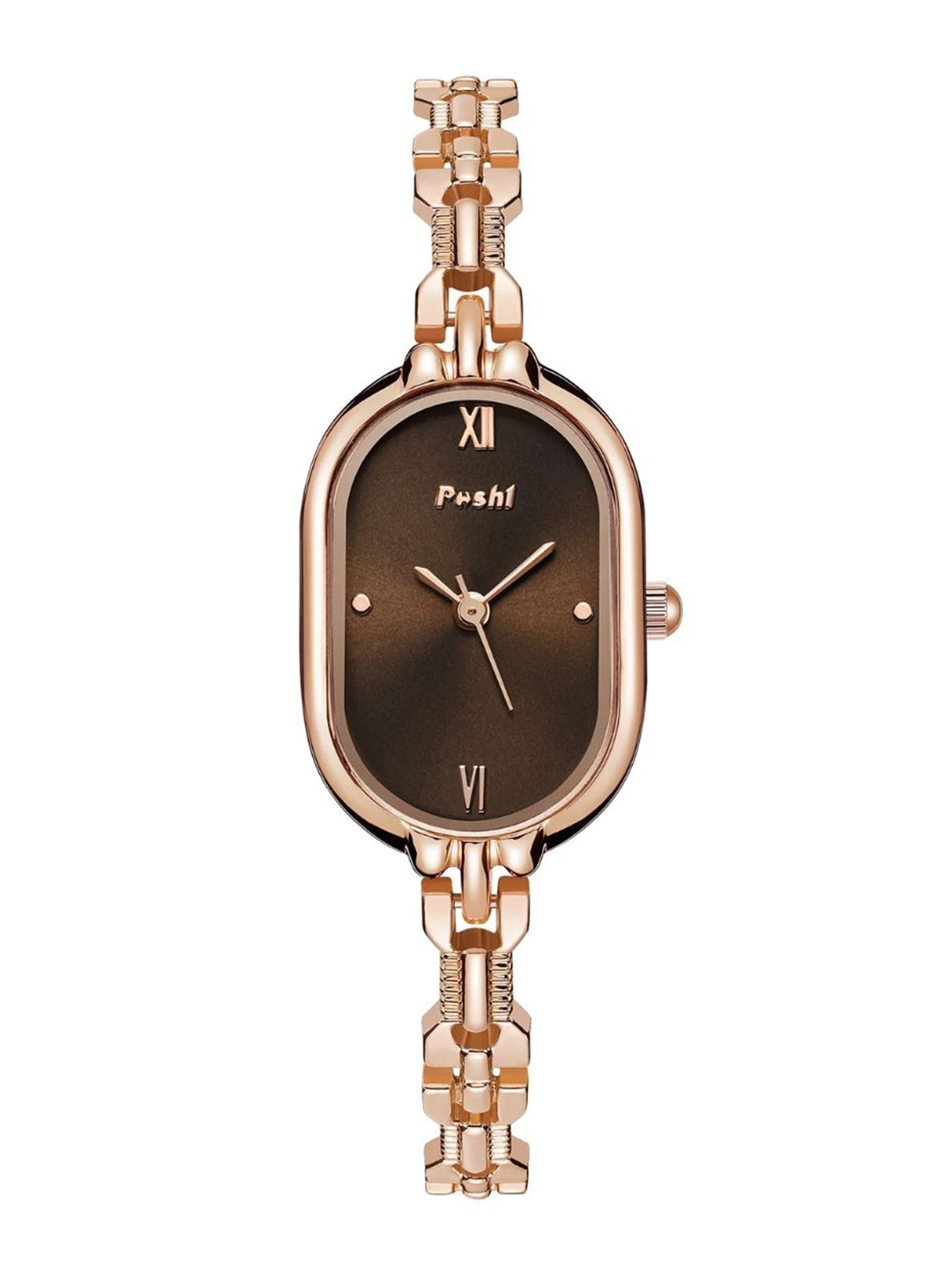 Poshi Women Dial & Bracelet Style Straps Analogue Watch POSW26-901097676597-ROSE GOLD