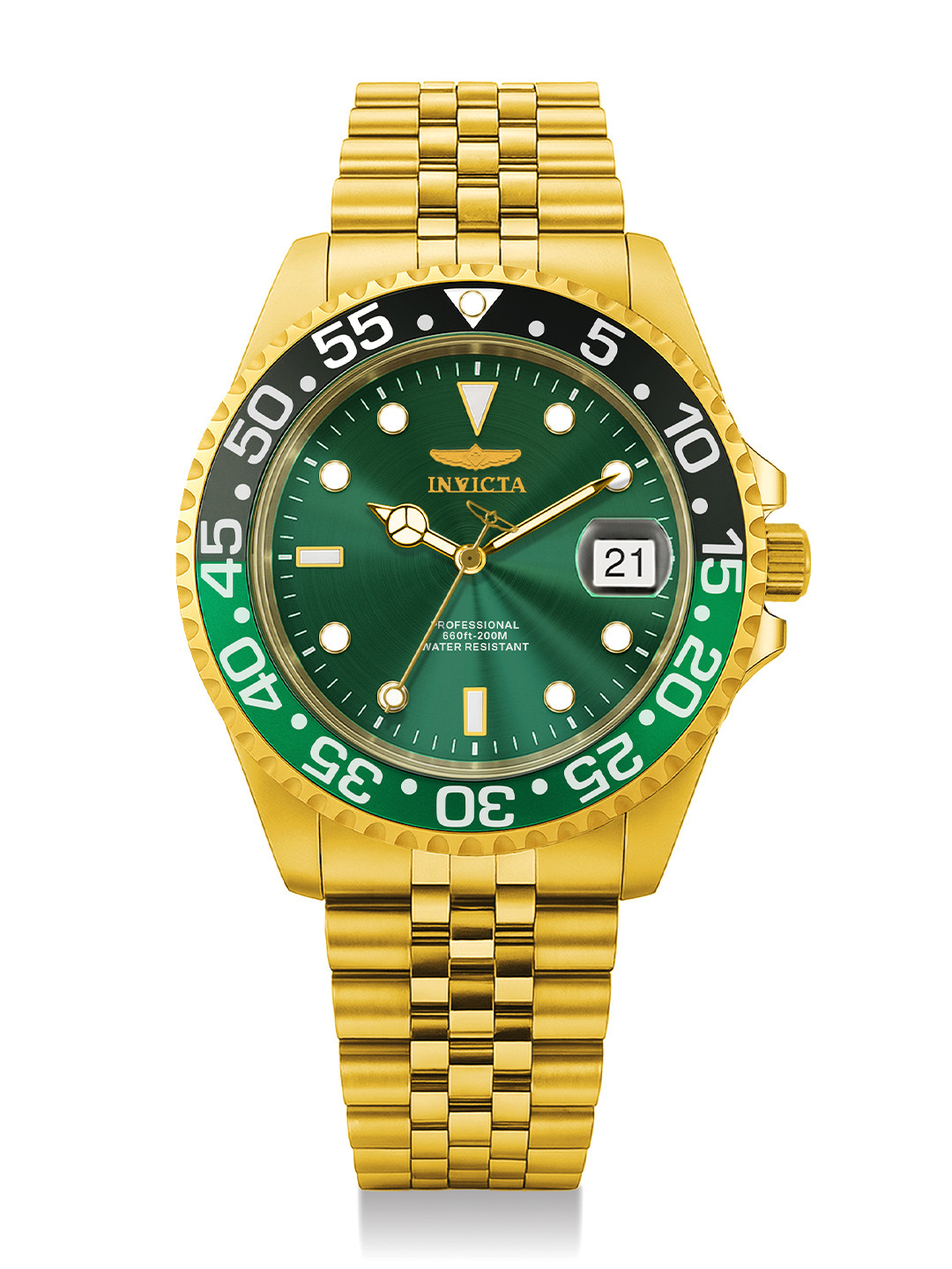 Invicta Men Dial & Stainless Steel Bracelet Style Straps Analogue Watch 36044