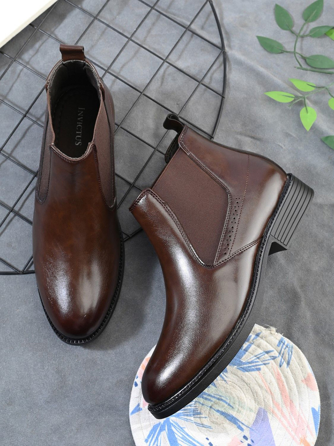 INVICTUS Men Casual Chelsea Boots