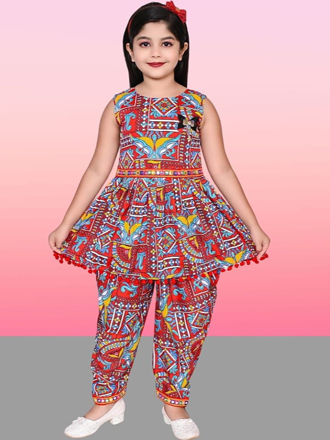 MCST Girls Dhoti Pants Clothing Set