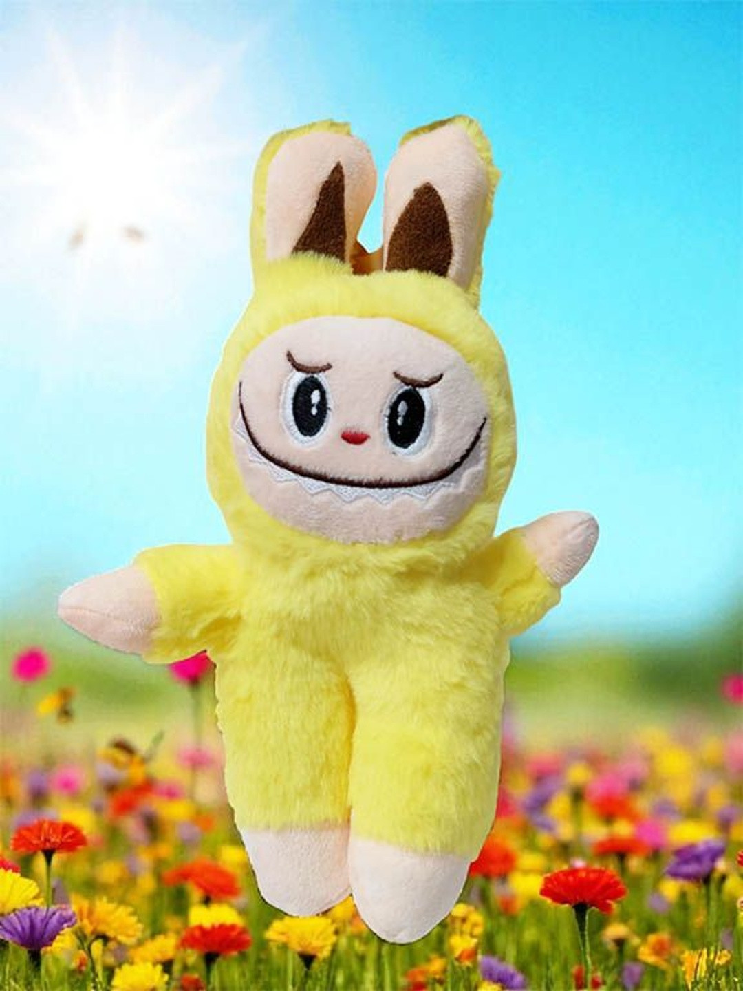 Vrinde Yellow Labubu Doll