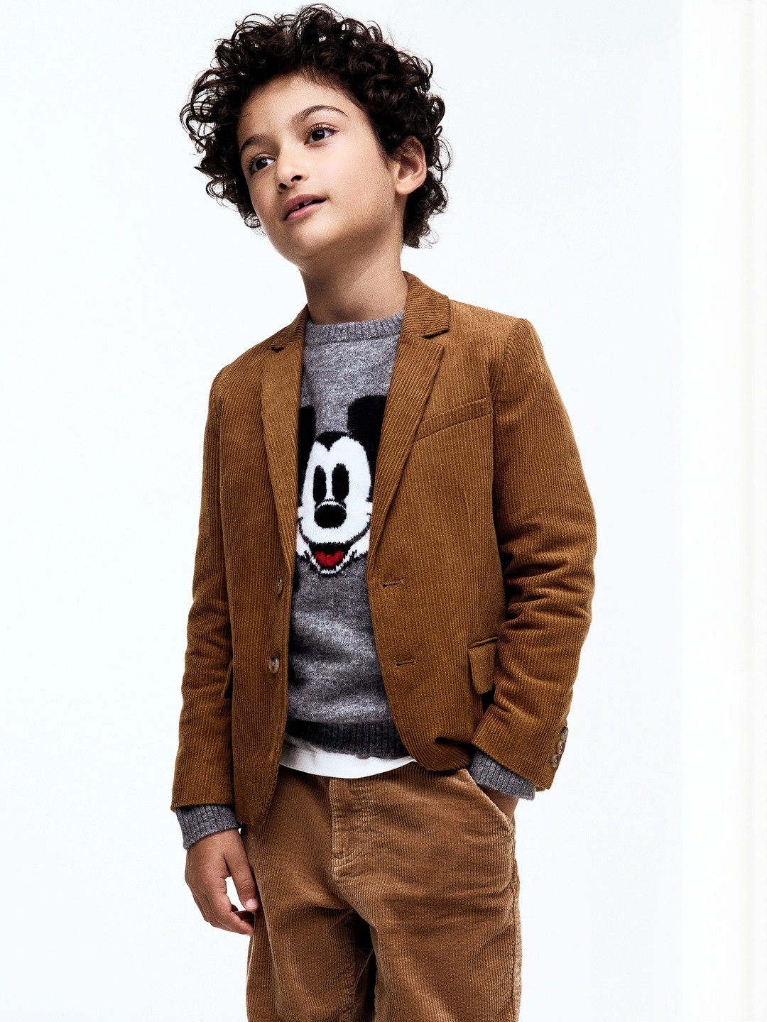 H&M Boys Single-Breasted Jacket