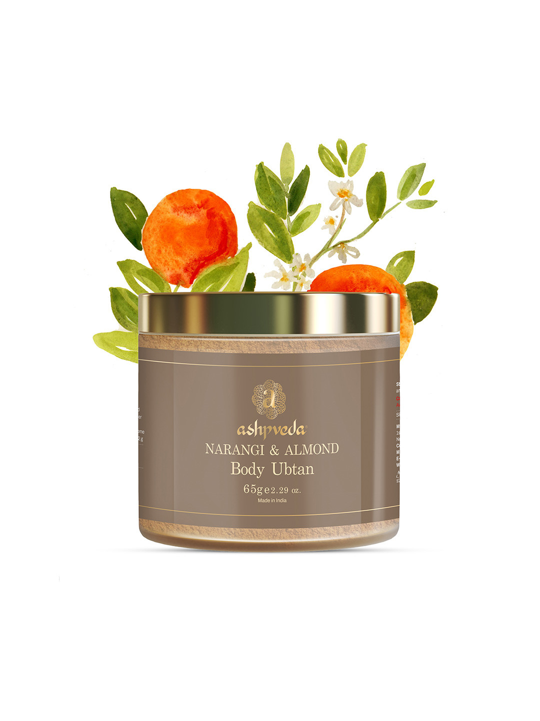 ASHPVEDA Narangi & Nagkesar Body Ubtan Powder - 65 g