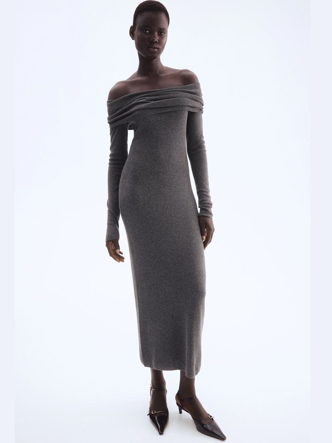 H&M Off-The-Shoulder Dress