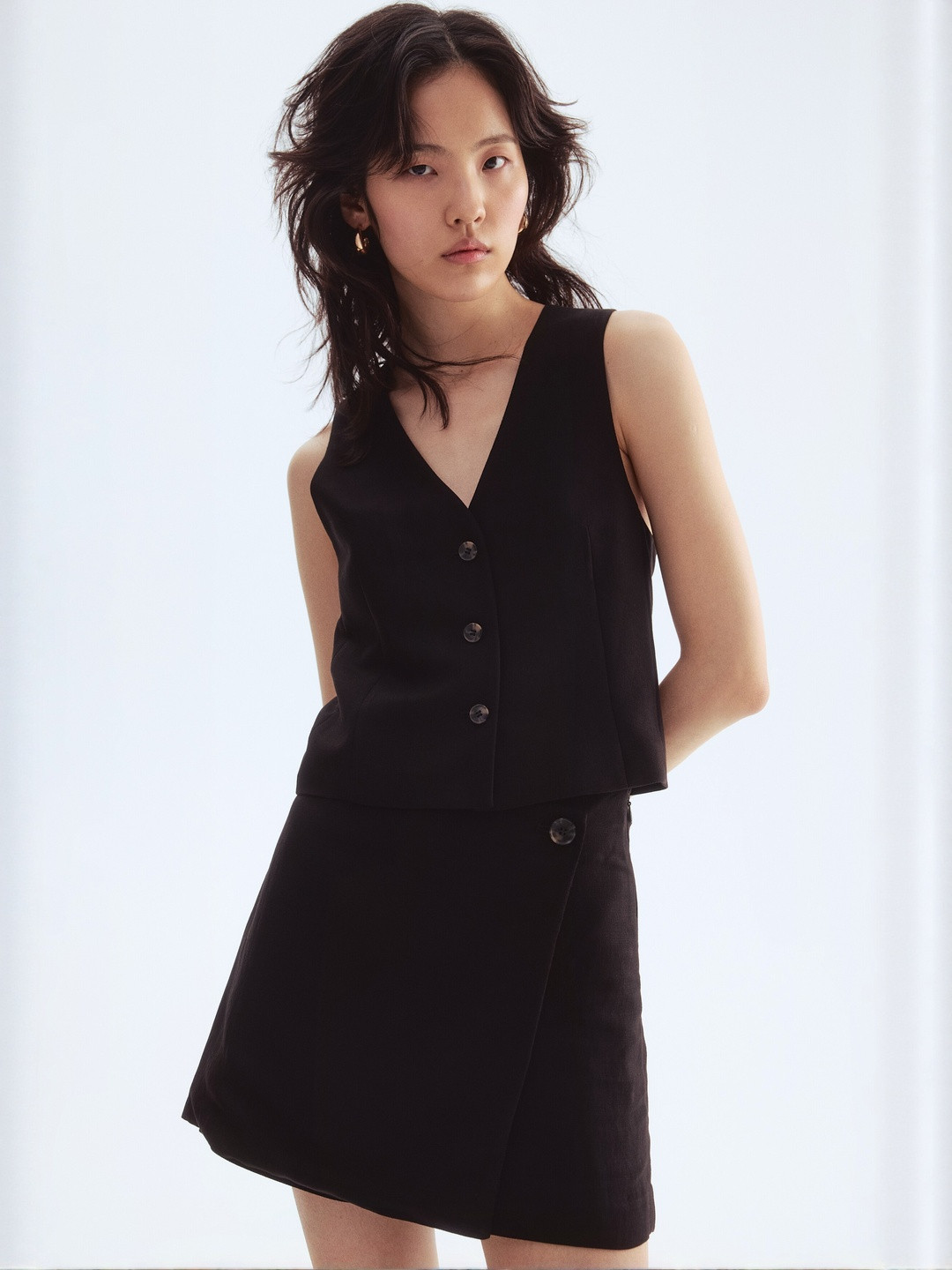 H&M Short Waistcoat