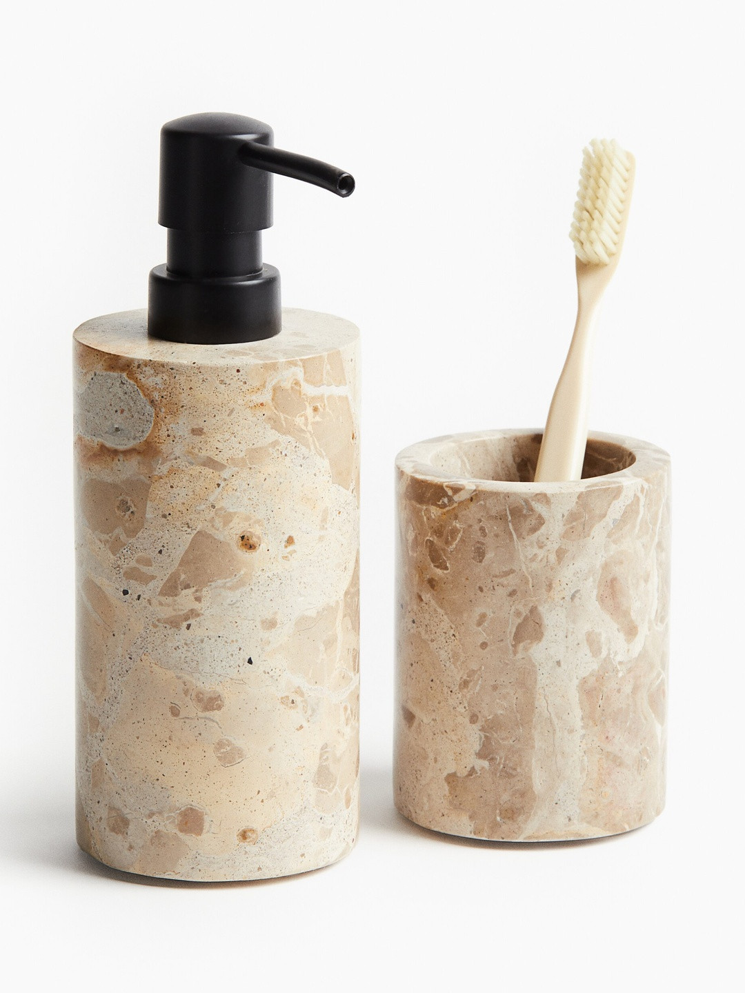 H&M Marble Toothbrush Mug
