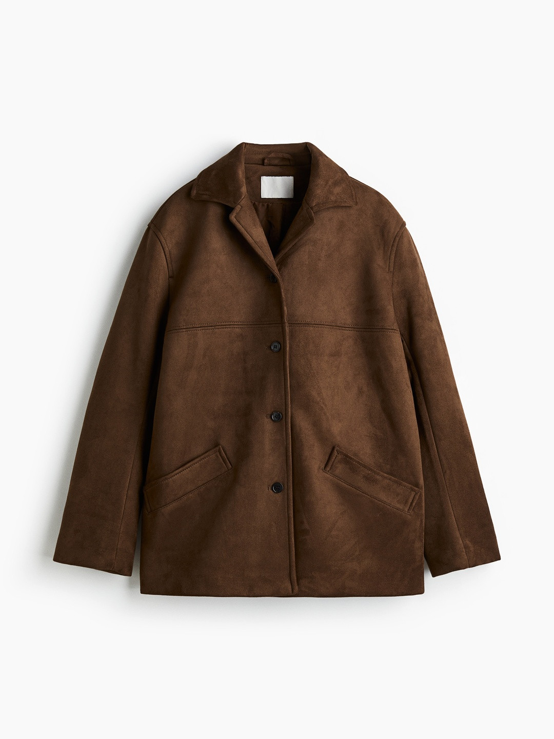 H&M Women Brown Solid Jacket