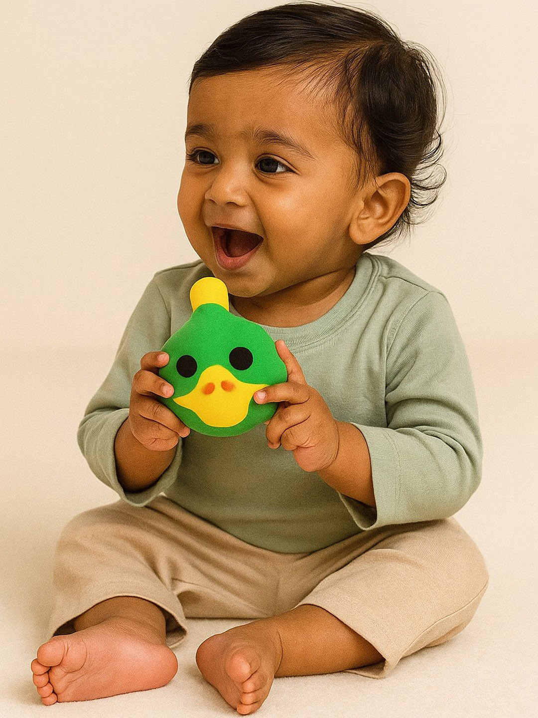 Pum Pum Microfibre  Duck Plush Soft Toy
