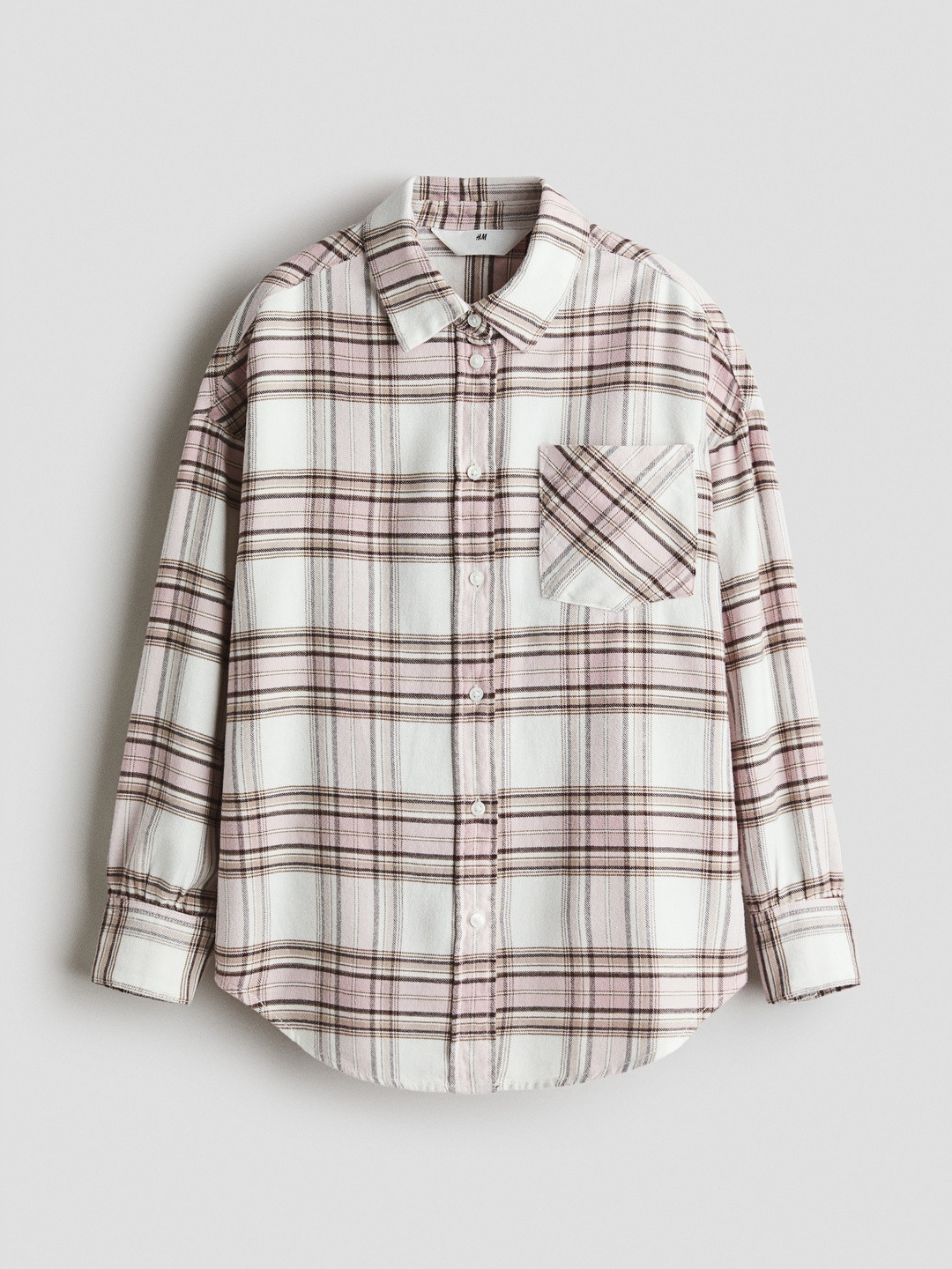 H&M Girls Flannel shirt