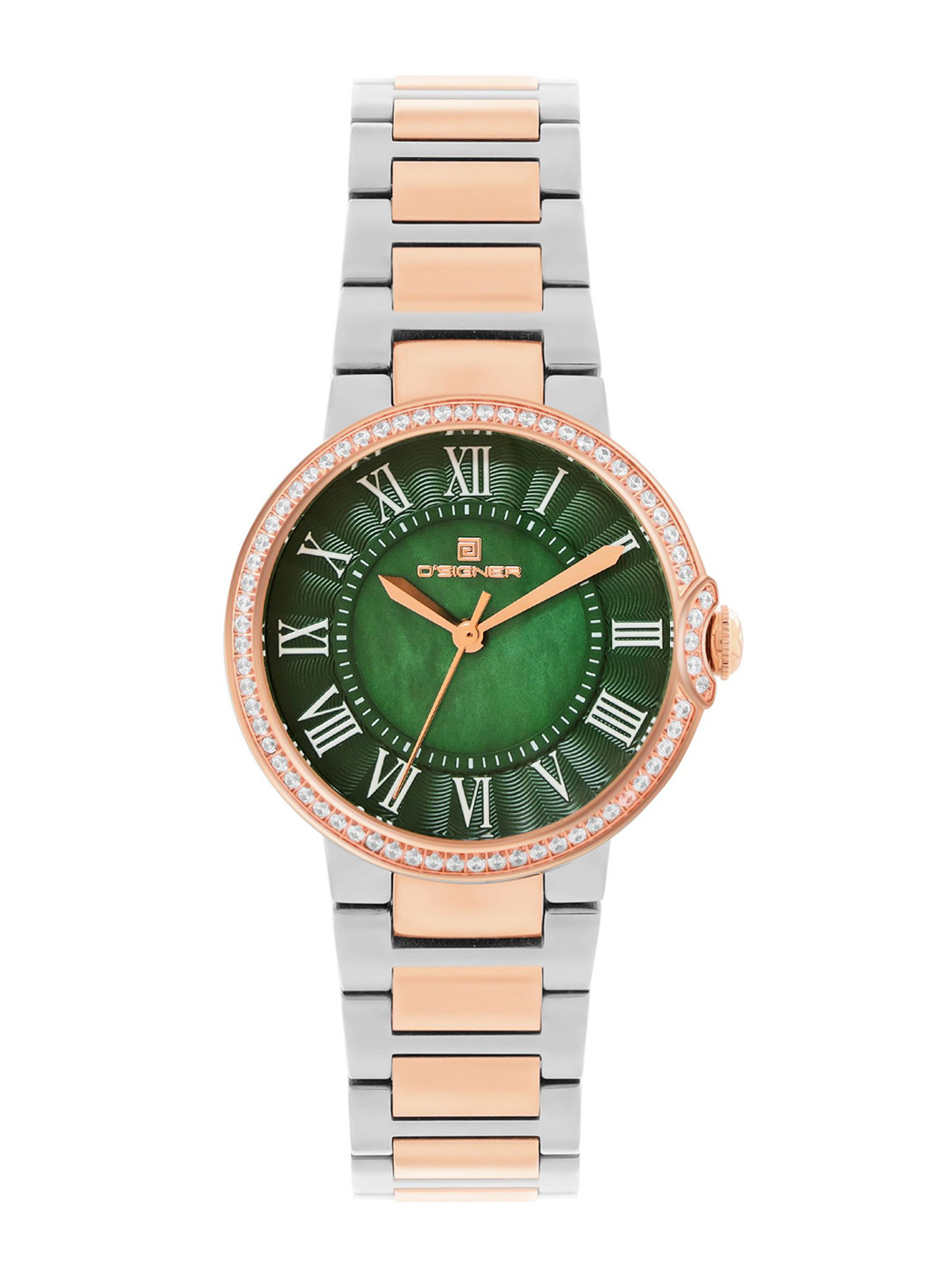 D'SIGNER Women Stainless Steel Bracelet Style Straps Analogue Watch J905RTM.16L