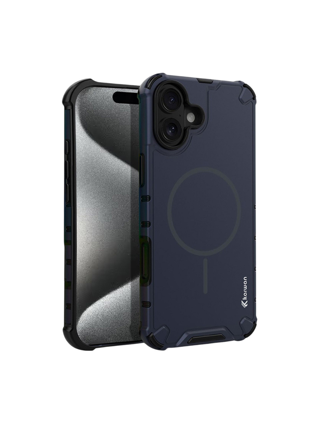 Karwan Rugged Magnetic iPhone 16 Plus Back Case