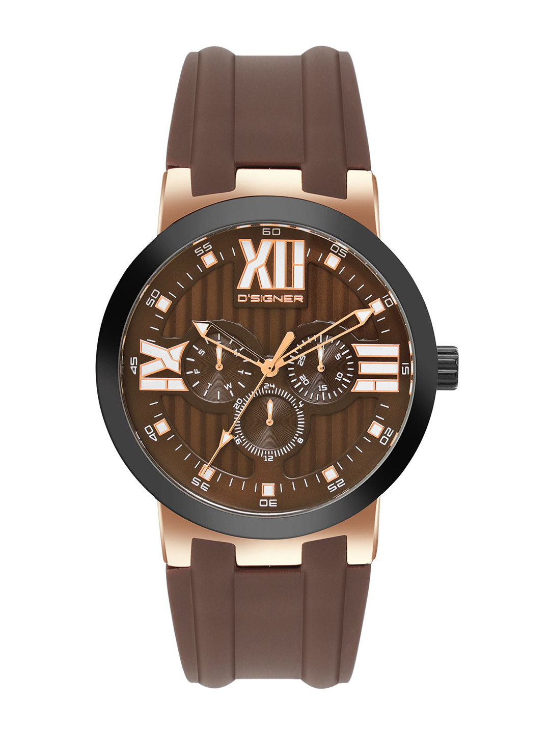 D'SIGNER Men Regular Straps Analogue Multi Function Watch 450RGFS.9G