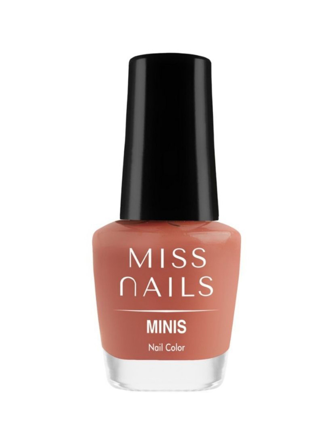 MISS NAILS Minis Long Lasting Nail Polish - 6 ml - Carefree Coral