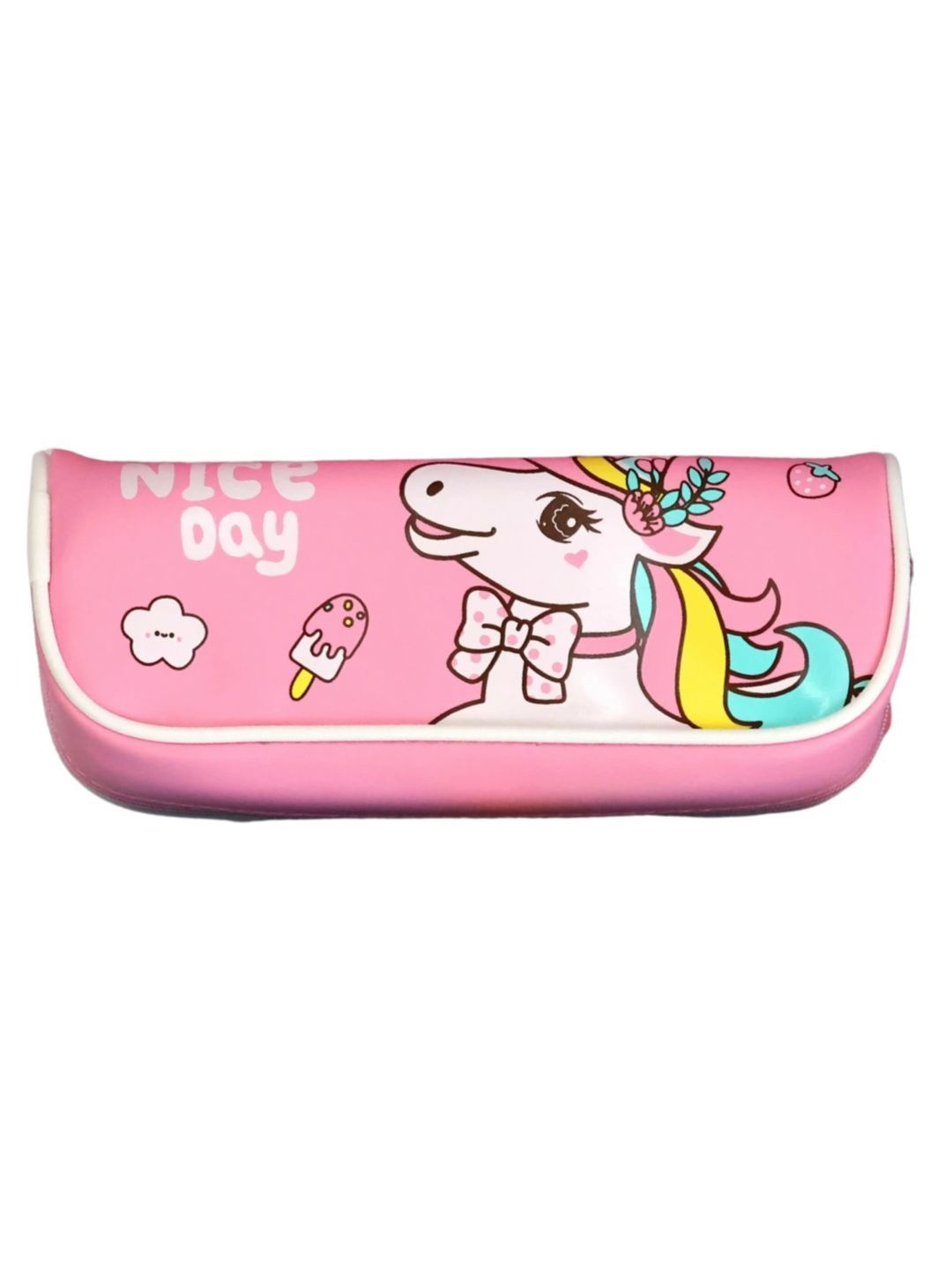 YK Unisex Kids Waterproof Rexin Pencil Case