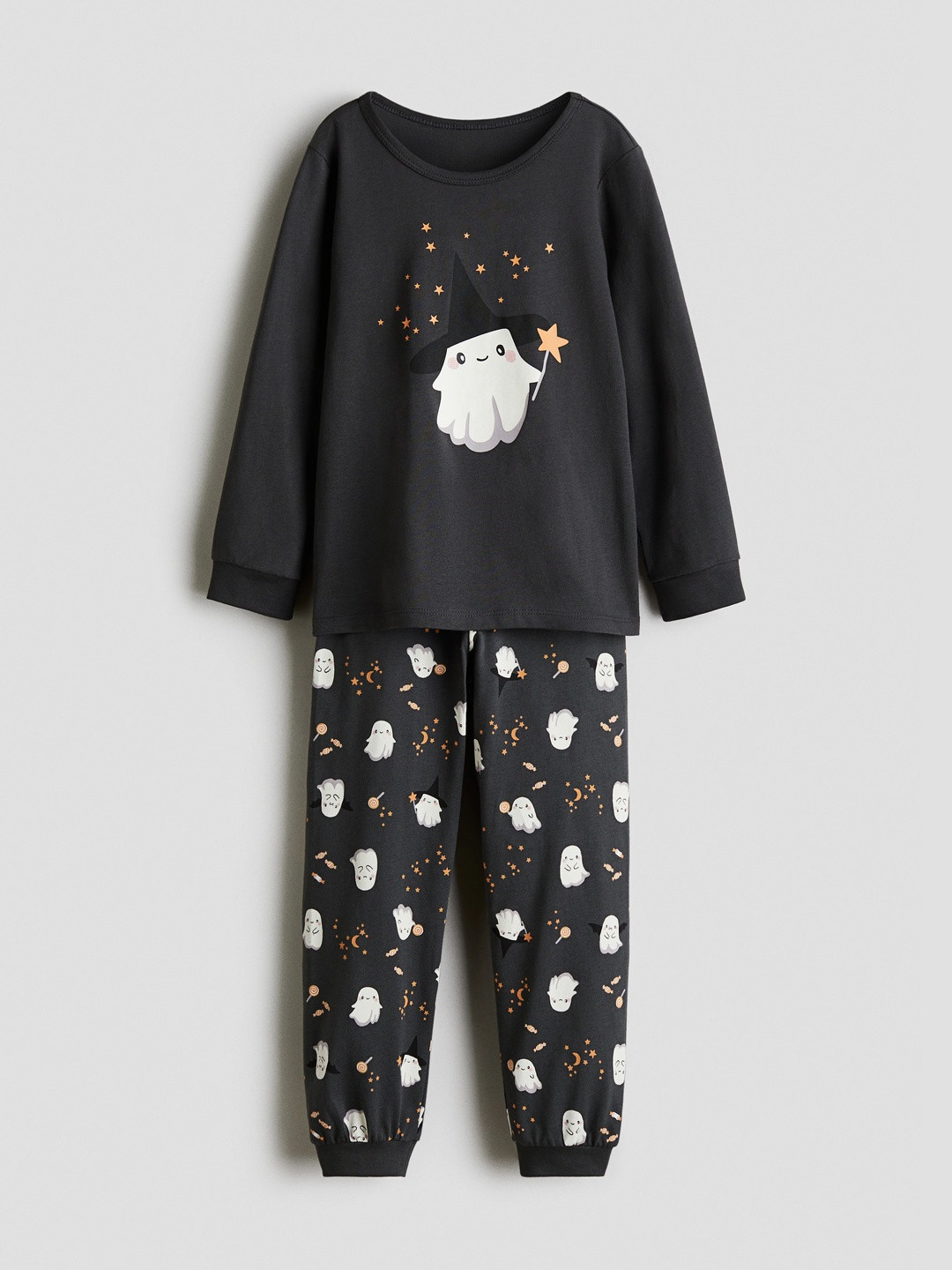 H&M Kids Printed Cotton T-shirt & Pyjamas Night suits