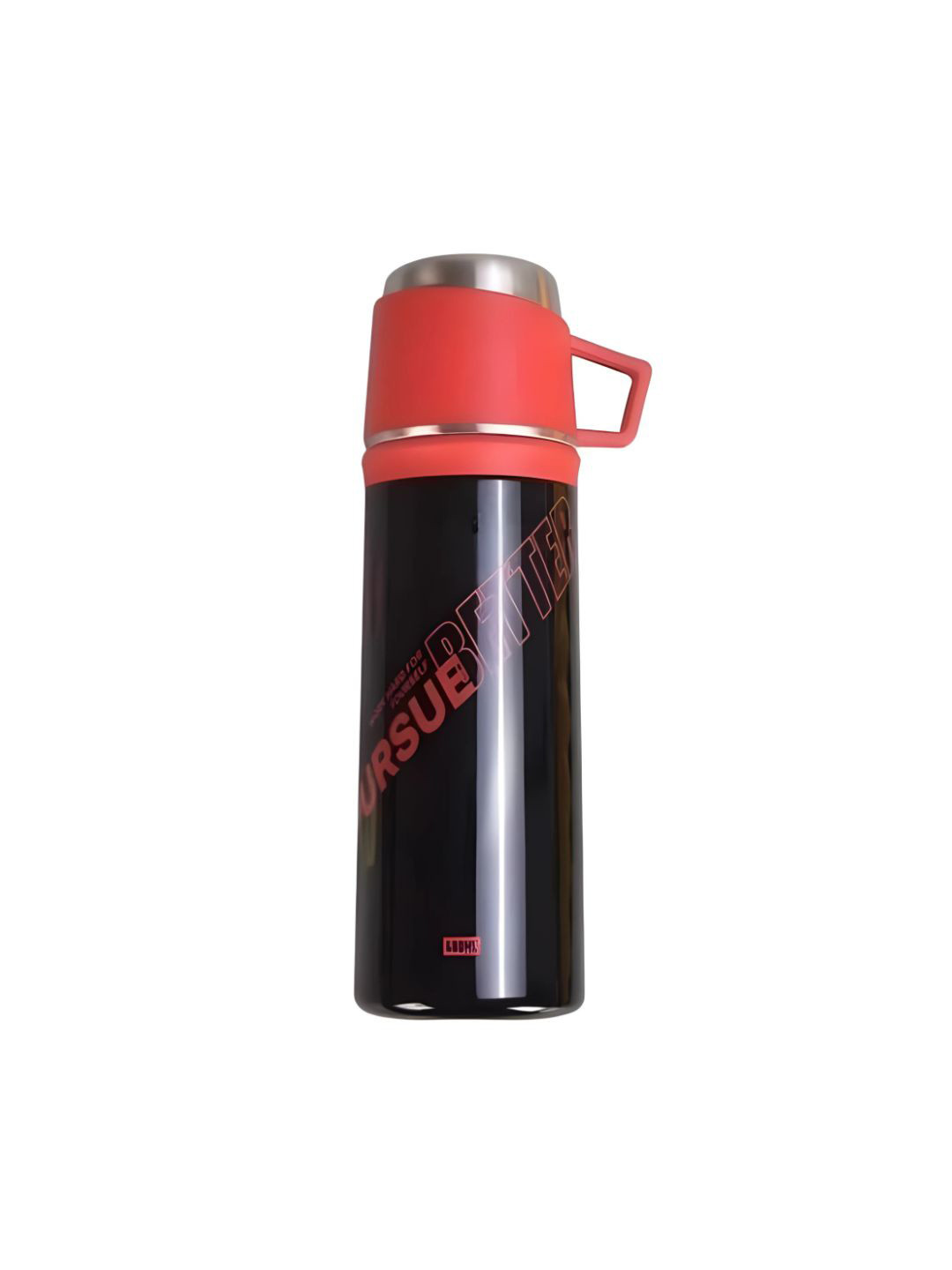 YK Black Stainless Steel Water Bottle-400ml