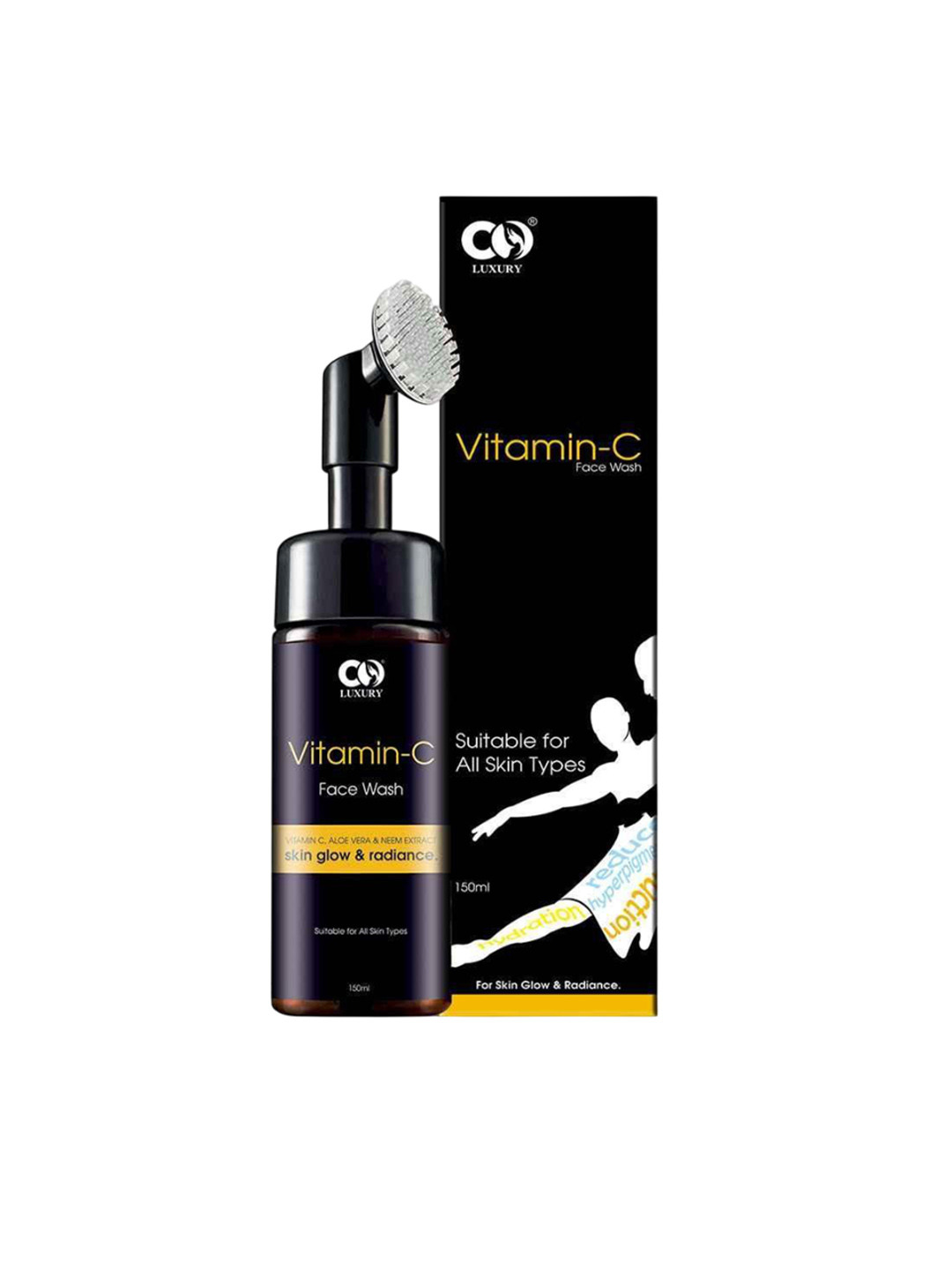 CO LUXURY Vitamin C Face Wash With Neem & Lemon Extract - 150 ml