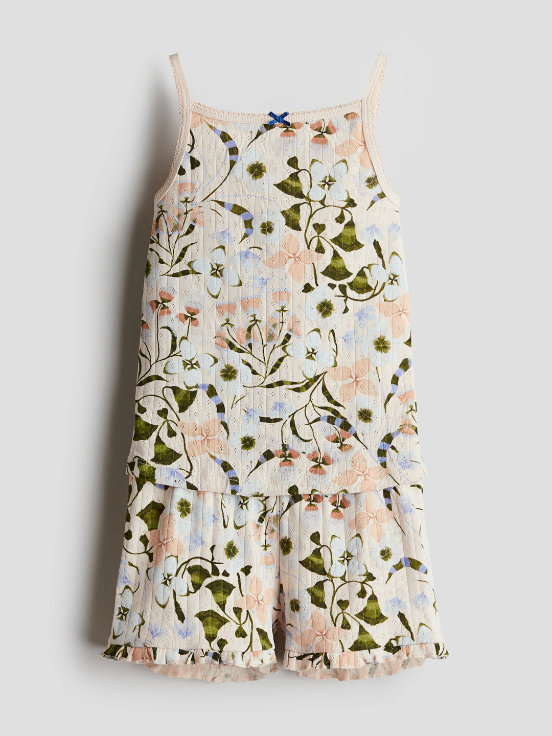 H&M Printed Pointelle Pyjamas