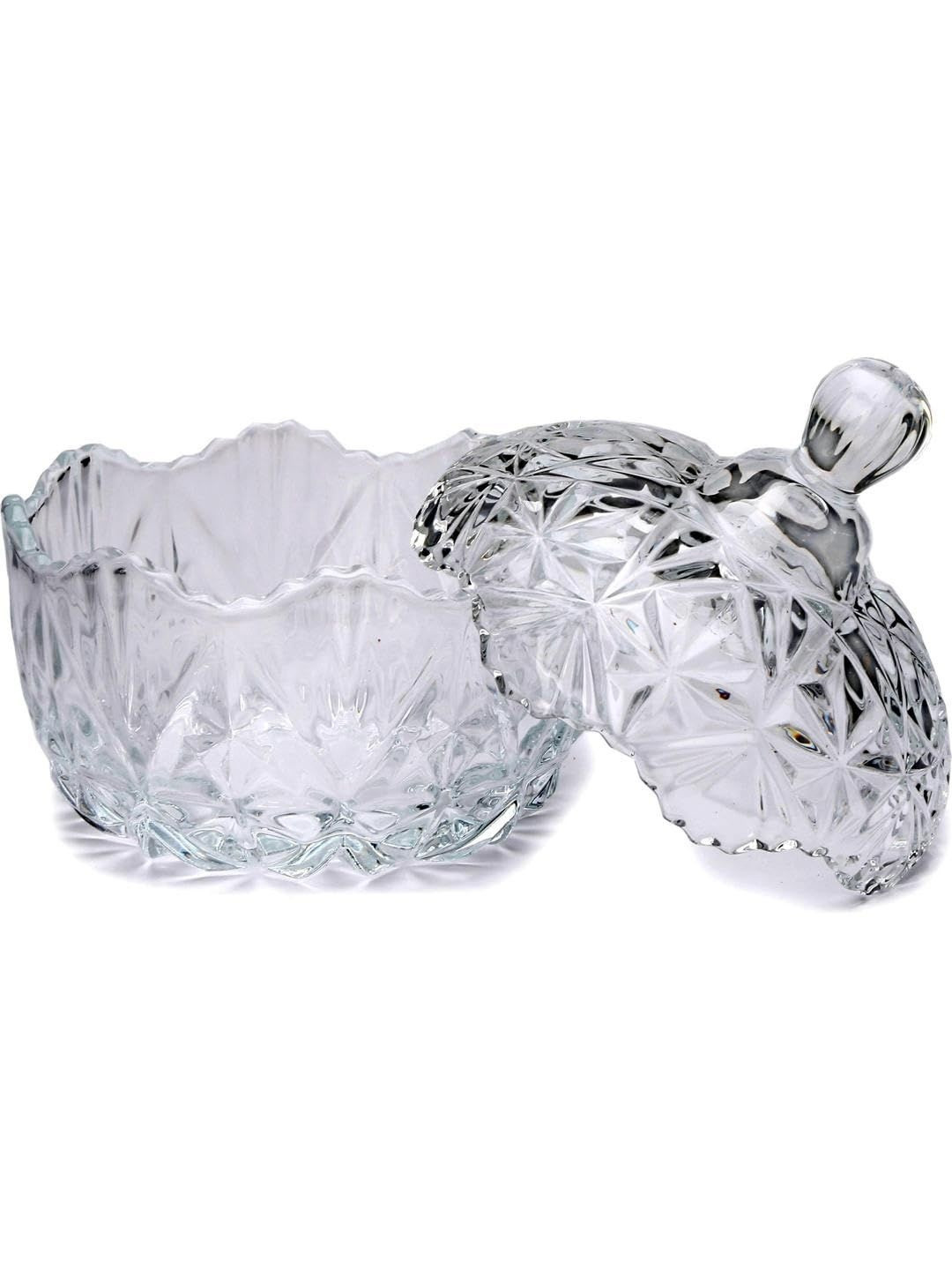 1ST TIME Transparent Glass Jar Container 300 ml