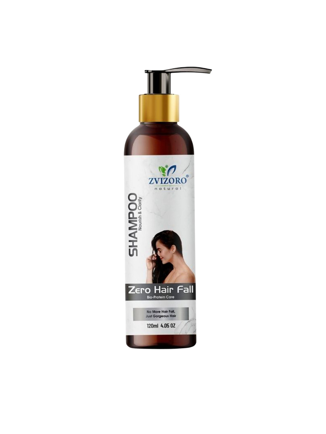 ZVIZORO Zero Hair Fall Control Shampoo With Vitamin E - 120 ml
