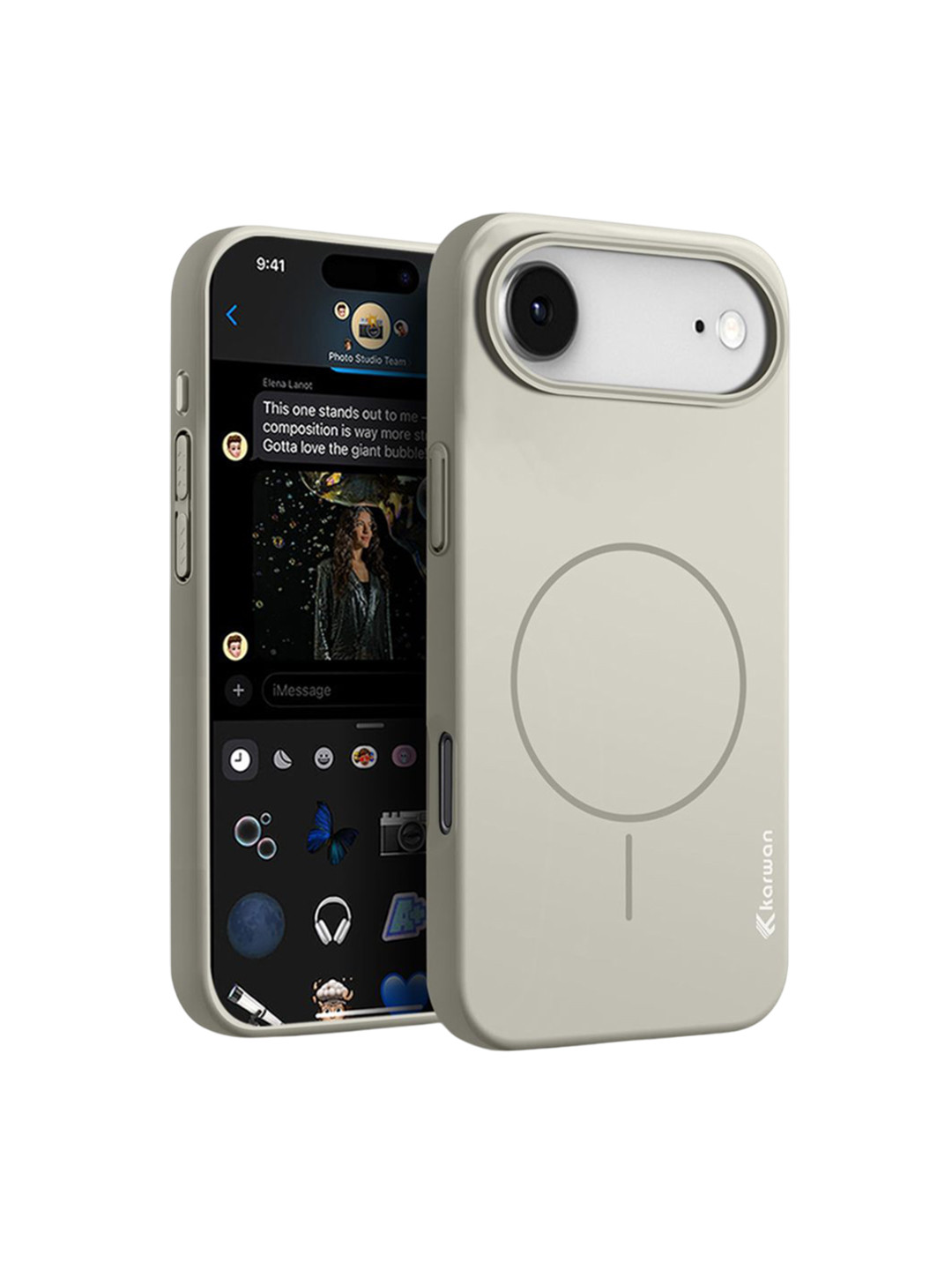 Karwan Geometric Printed iPhone Air Back Case