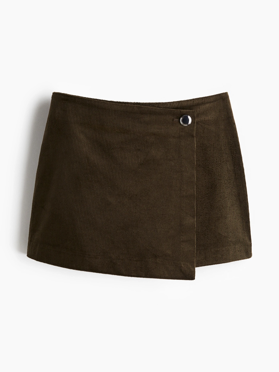 H&M Women Green Wrap Skort
