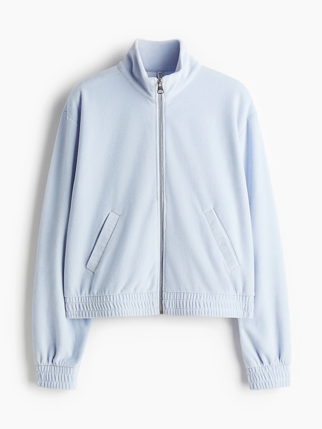 H&M Velour Zip Through Jacket