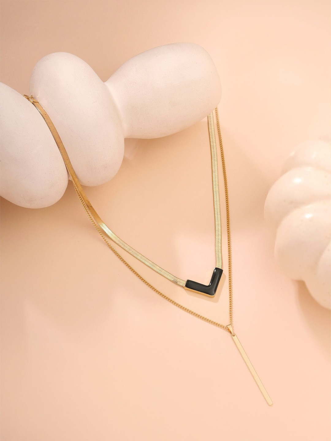 Qiroko Mnimal Layered Necklace