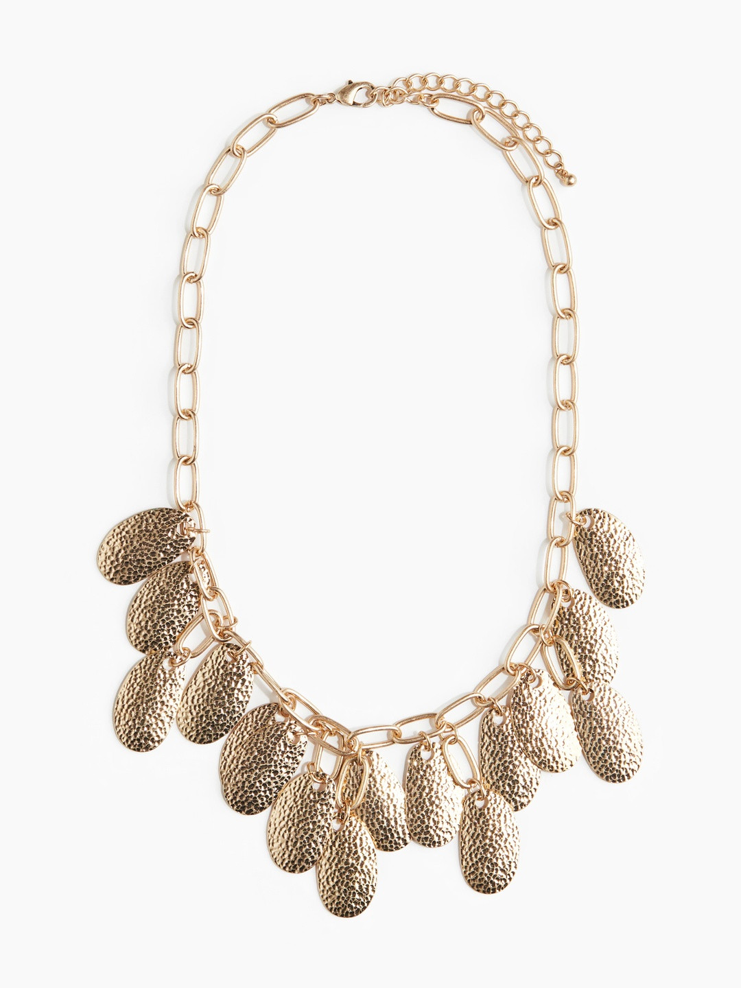 H&M Metal Disc Pendant Necklace