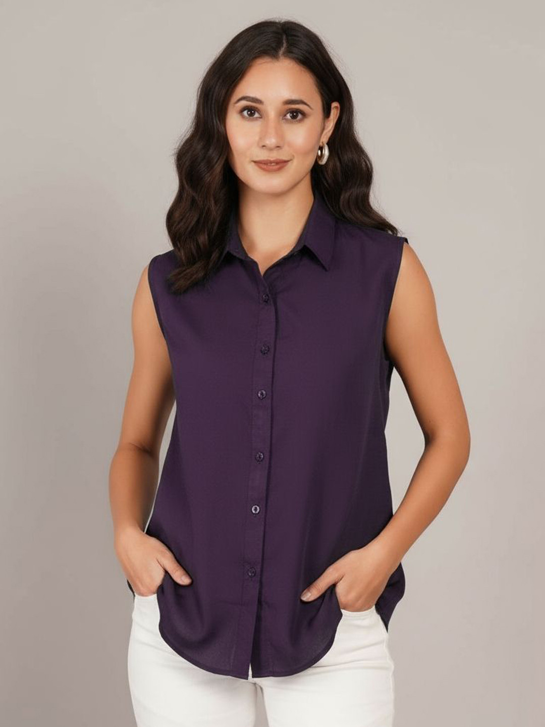 ANGOORI FASHION Classic Regular Button-Down Collar Casual Shirt