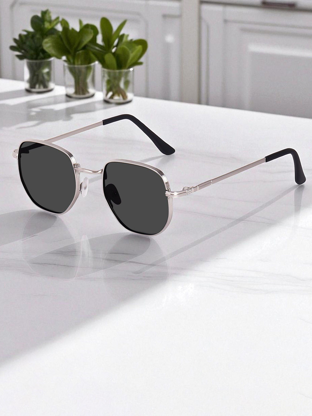 SPADEACES Unisex Square Sunglasses With UV Protected Lens pathan-3