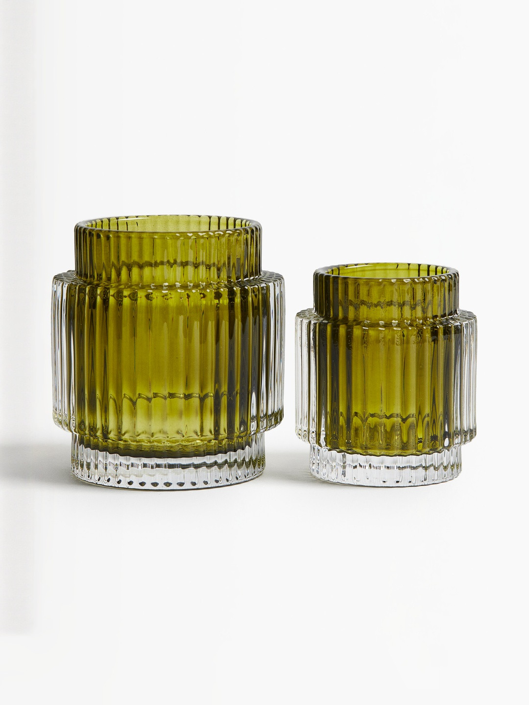 H&M Glass Candle Holder