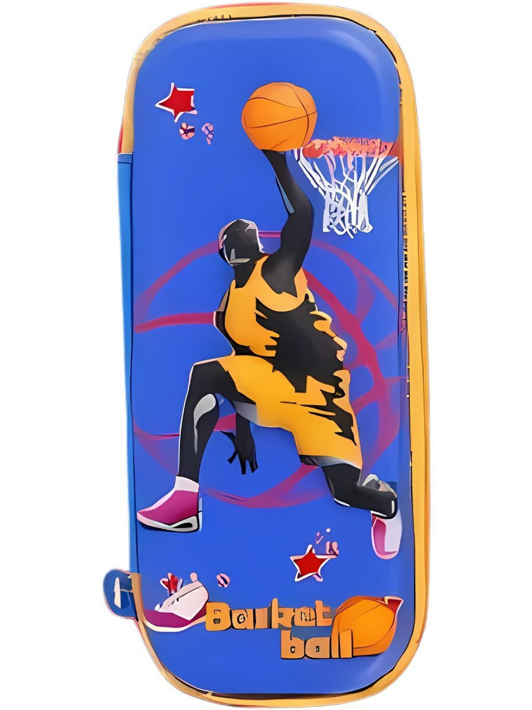 YK Sports-Themed Hard Case Pencil Pouch