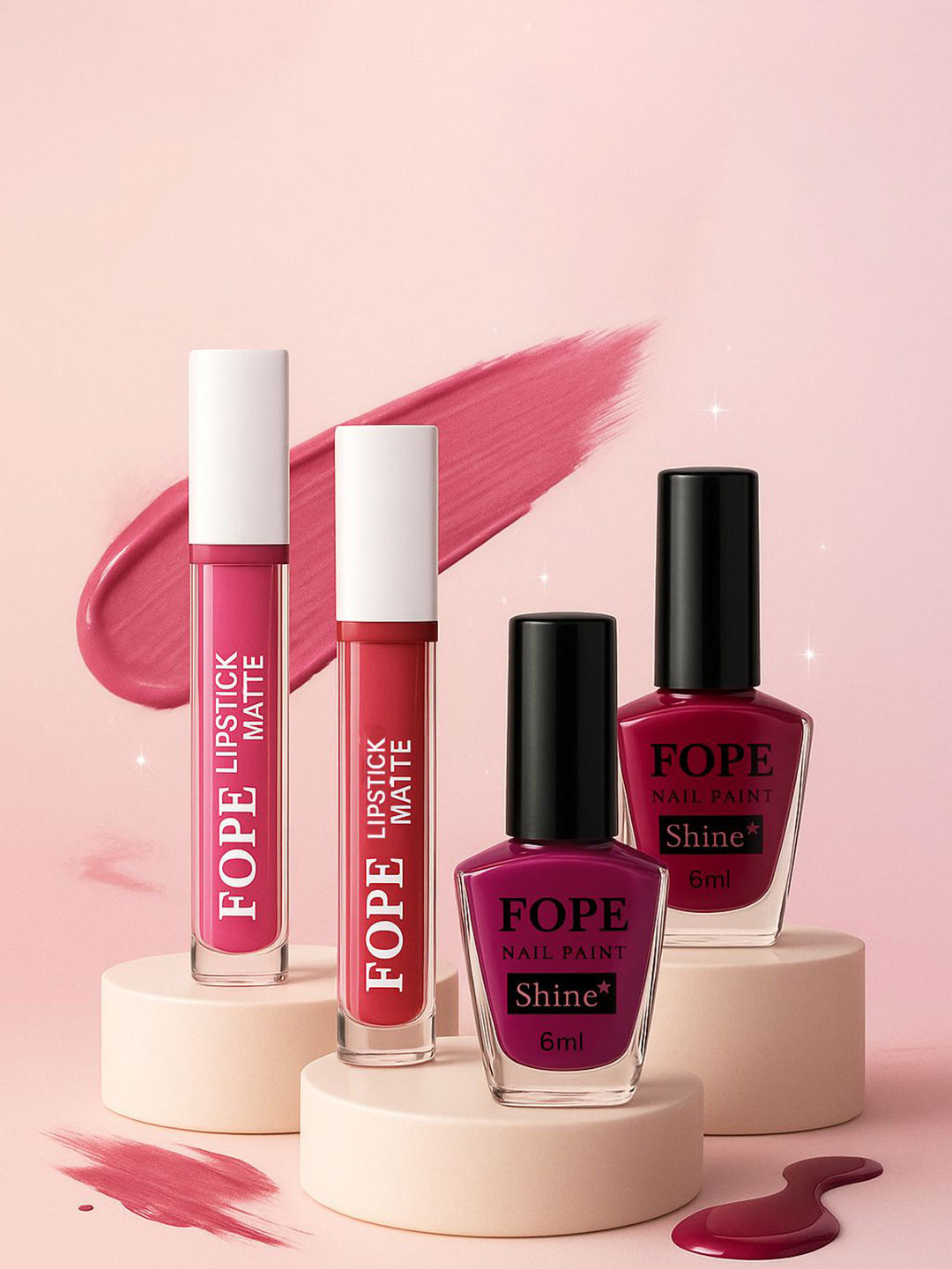 FOPE Set Of 14 All In One Long Lasting Makeup Combo