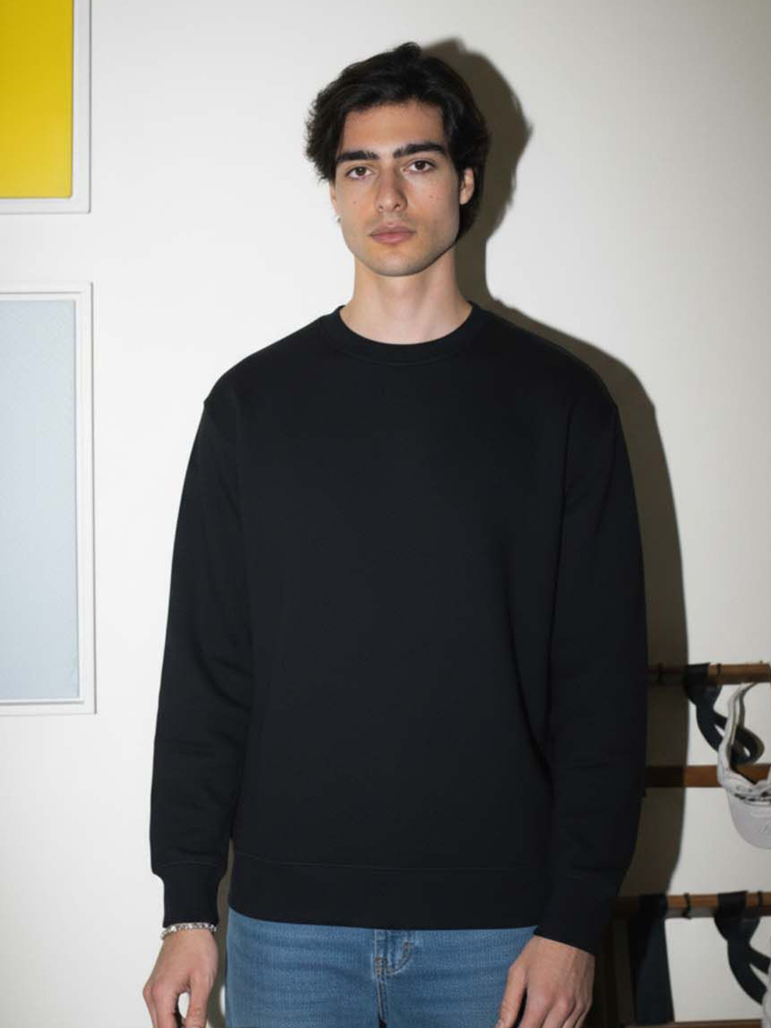 Lazy Lush Men Round Neck Full Sleeves Sweatshirt