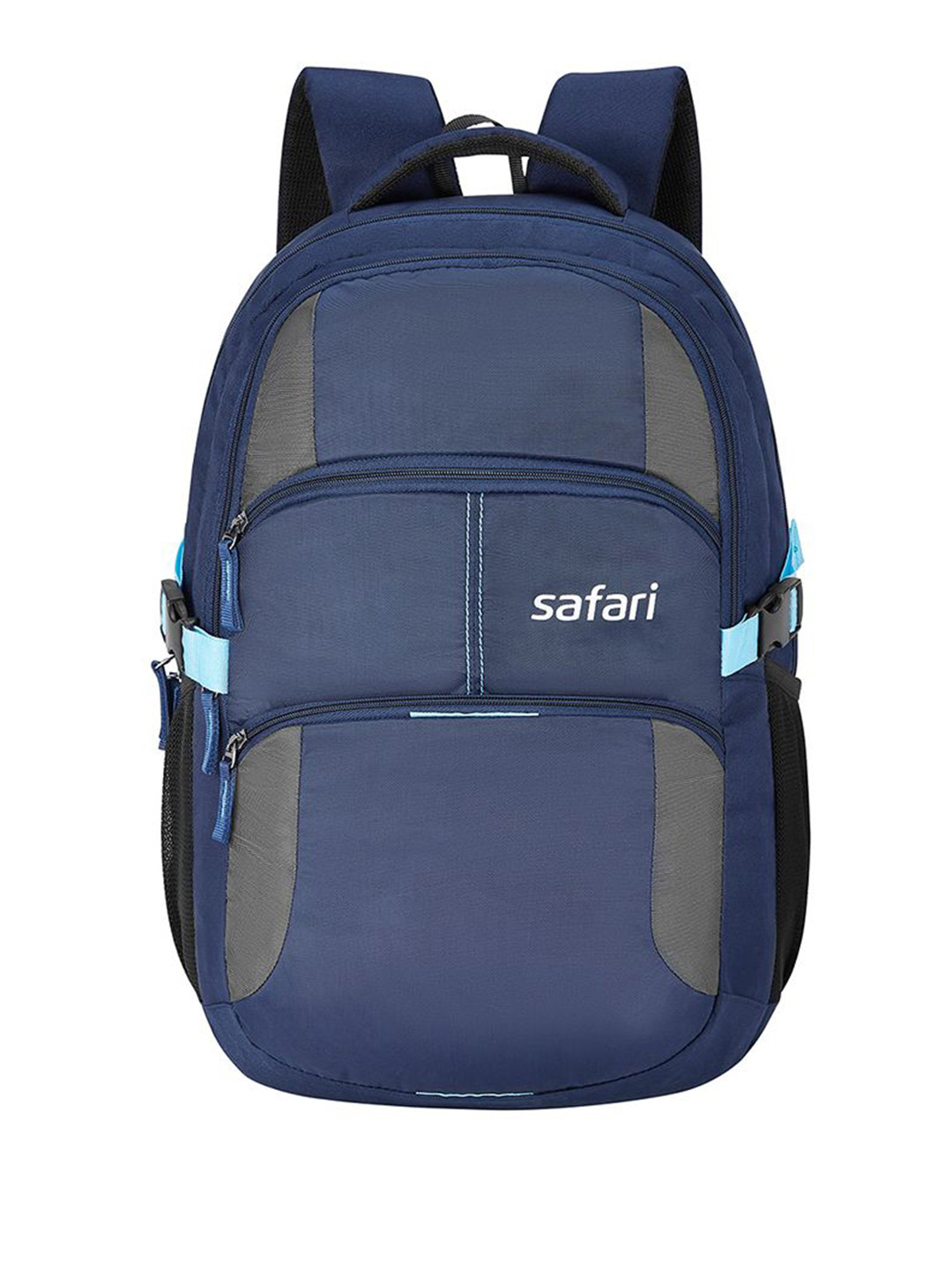 Safari Punch Unisex Solid Laptop Backpack with Rain Cover 30L
