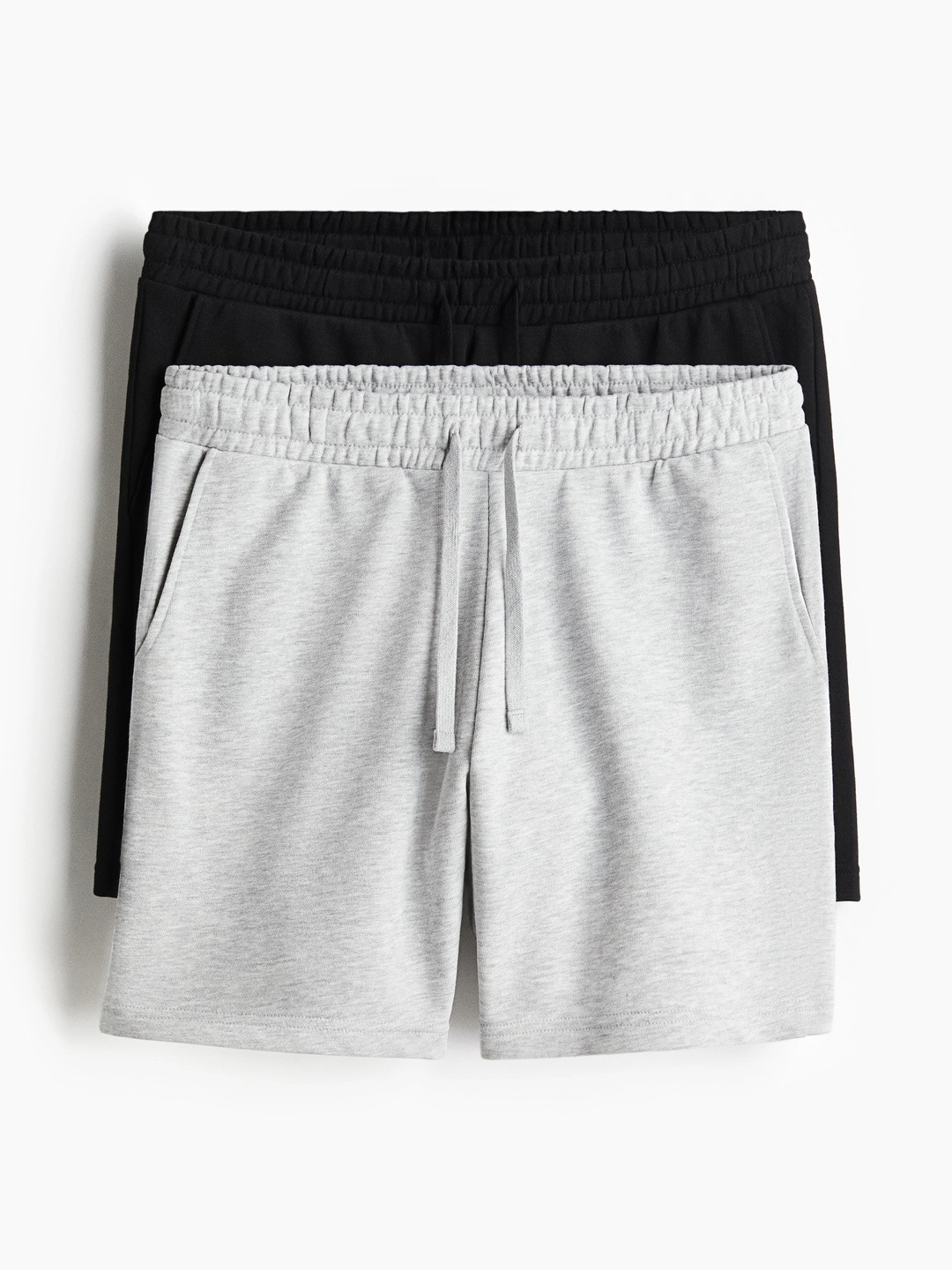 H&M Men 2-Pack Regular Fit Sweatshorts