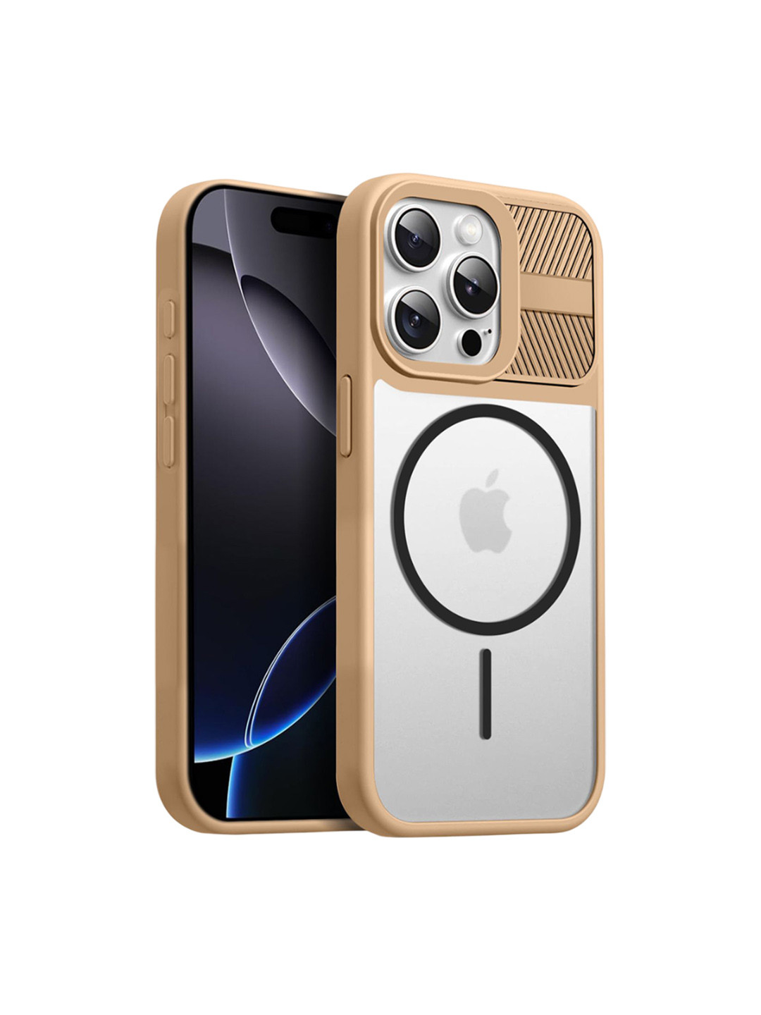 Karwan Unisex Mag-Safe iPhone 14 Pro Solid Back Case