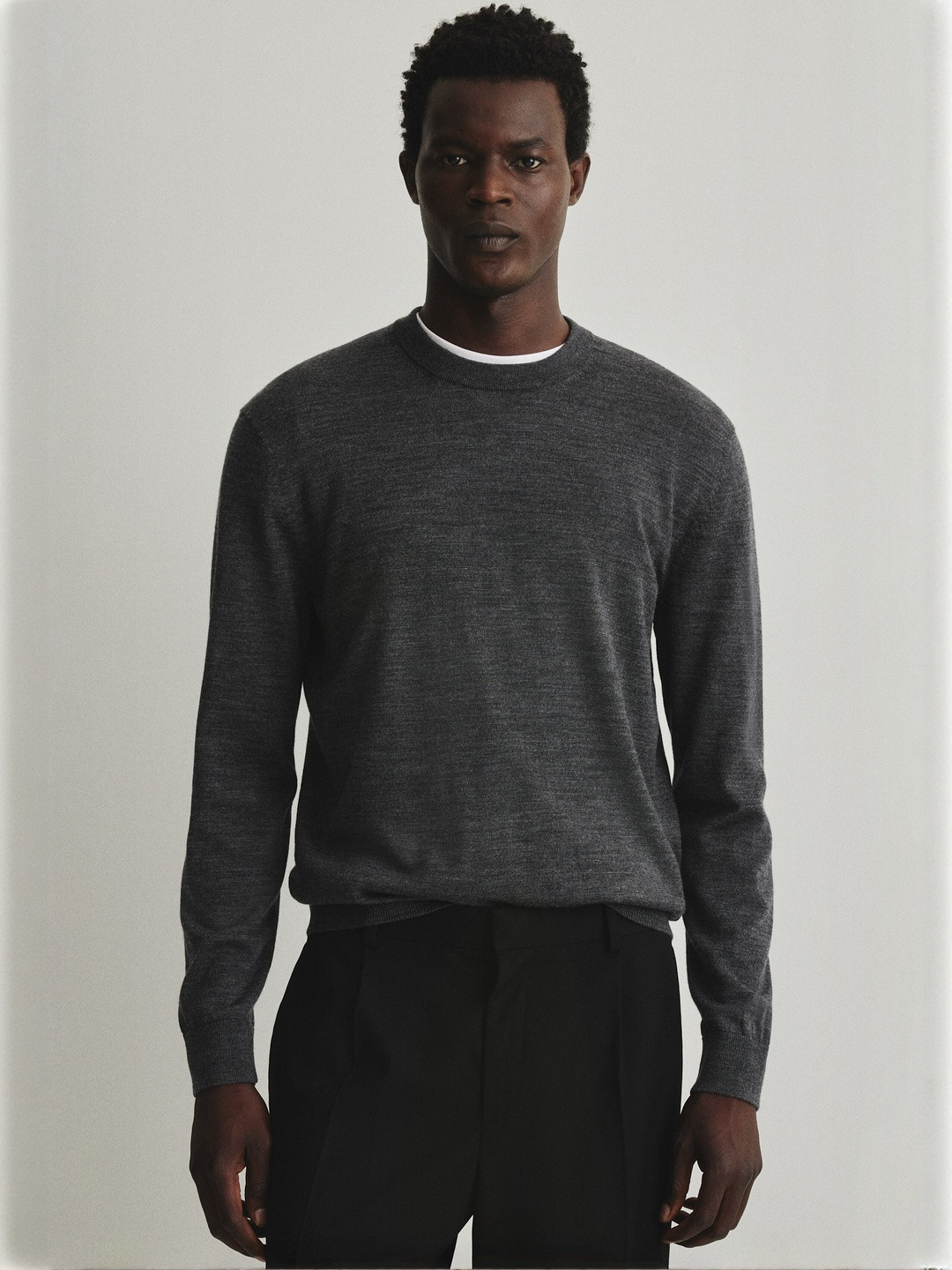 H&M Men Regular Fit Wool Jumper Sweaters