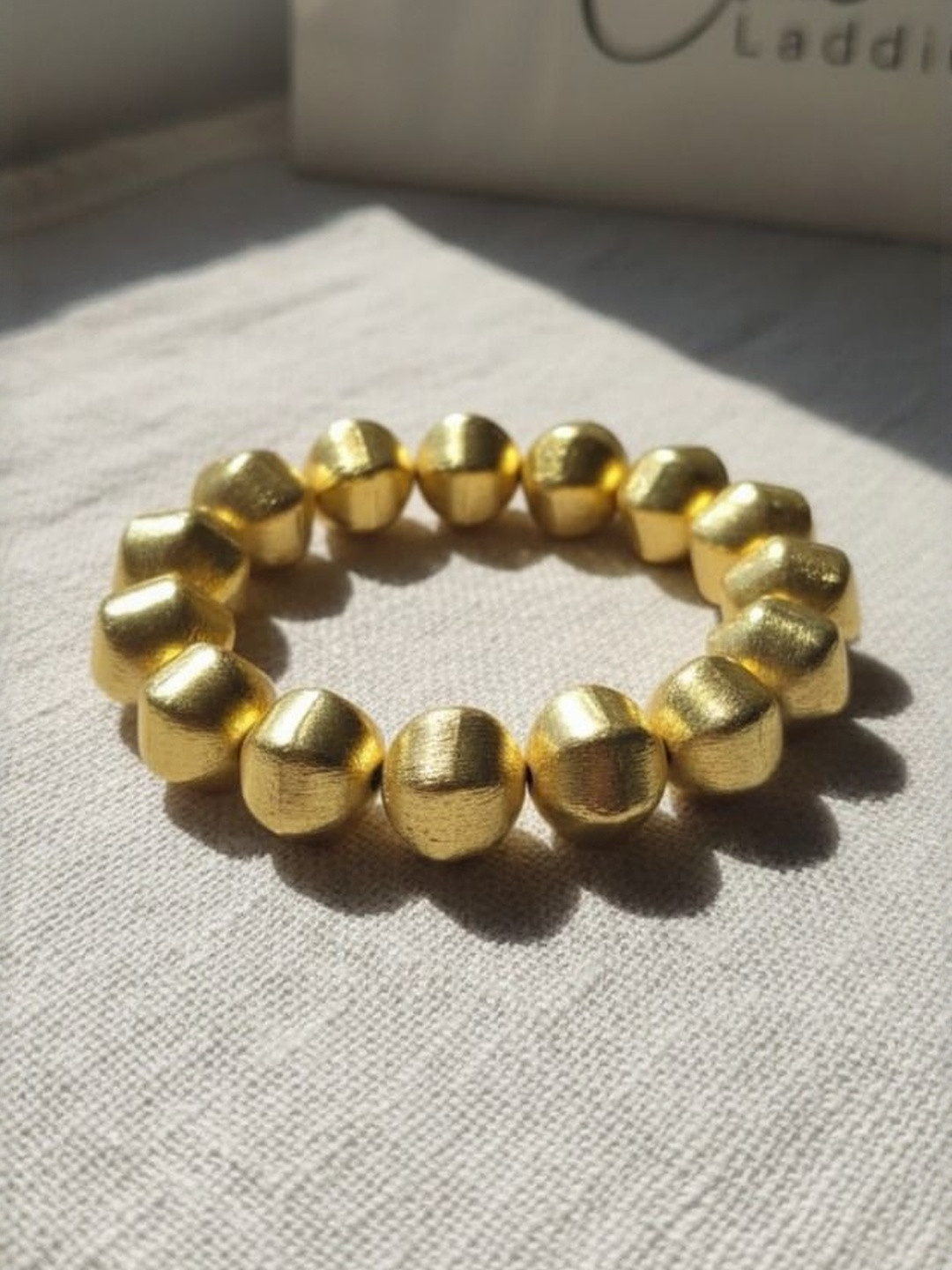 Chic Laddies Women Brass Gold-Plated Bracelet