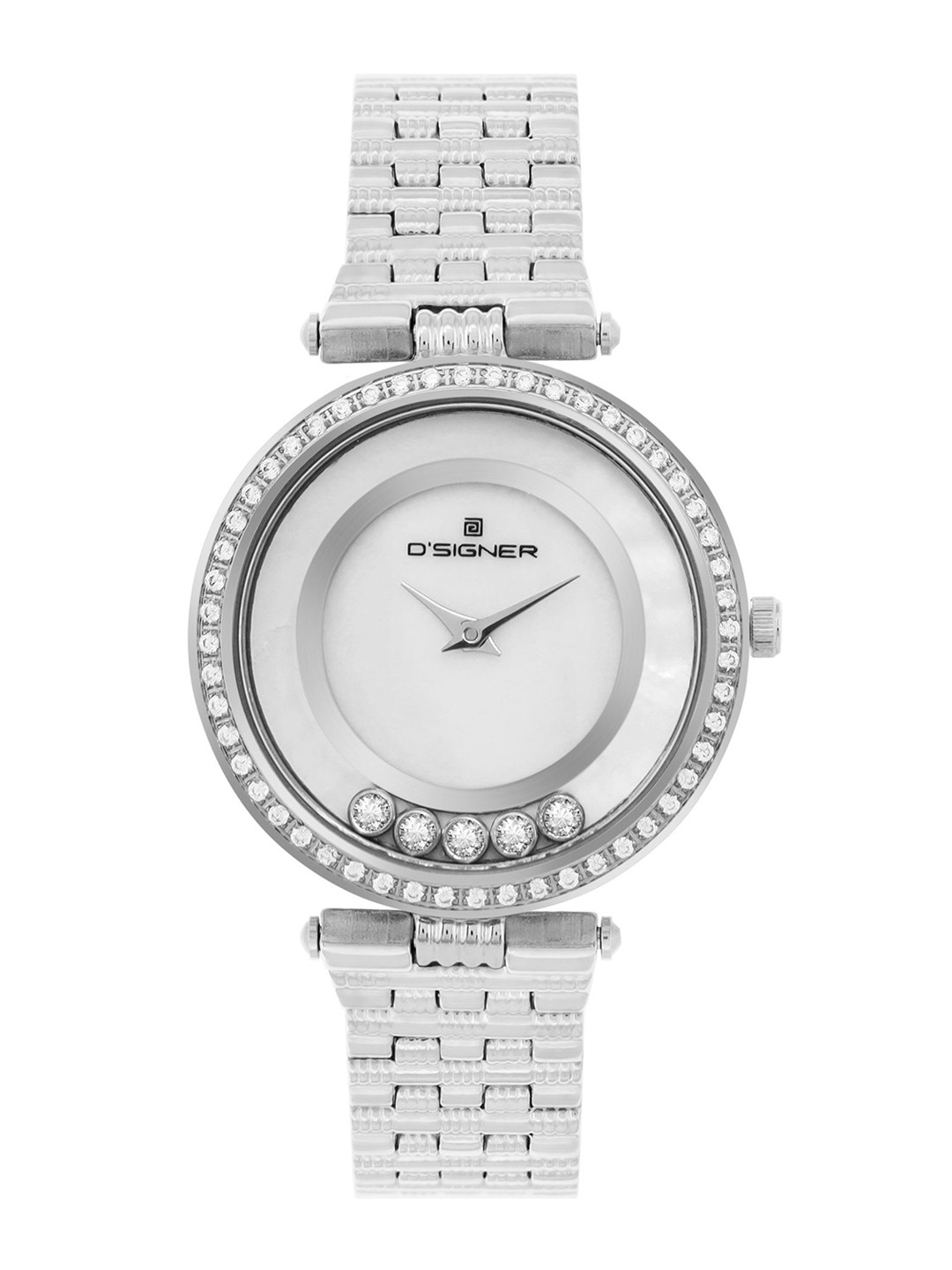 D'SIGNER Women Stainless Steel Bracelet Style Straps Analogue Watch 901SM.6L