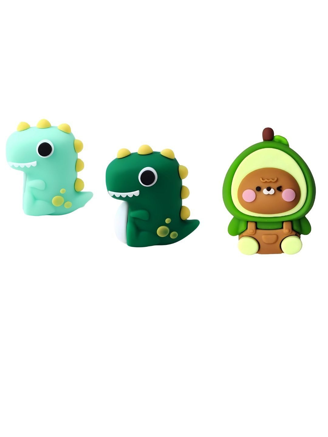 YK Set Of 3 Cute Animal Pencil Sharpeners