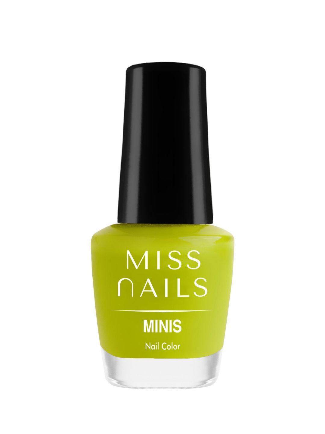 MISS NAILS Minis Long Lasting Nail Polish - 6 ml - Lime Y Get That