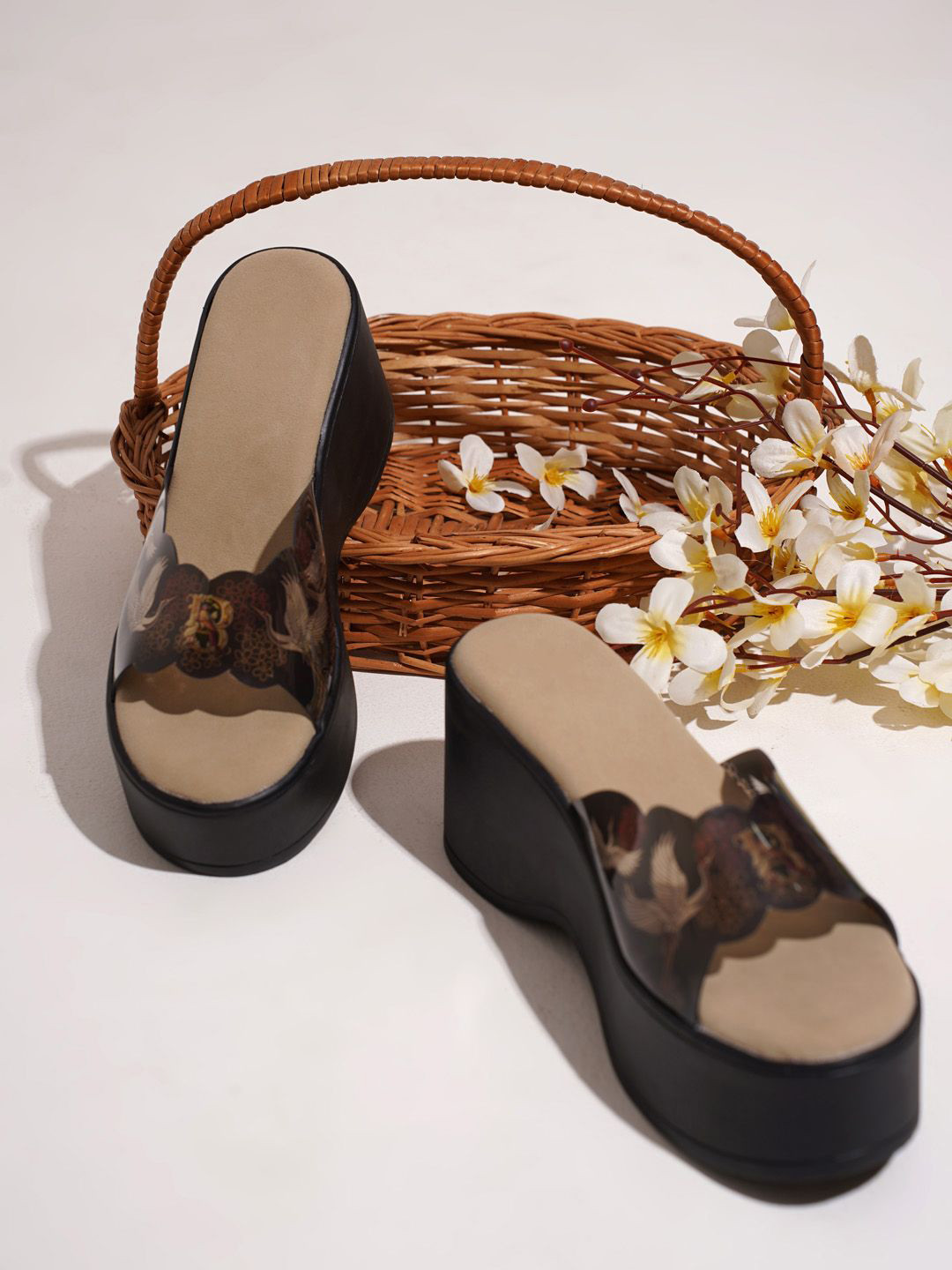 Froh Feet Printed Platform Sandals