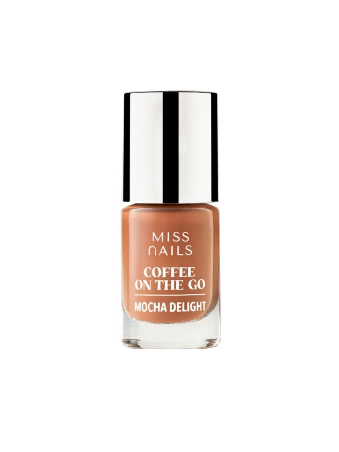 MISS NAILS Coffee On The Go Long Lasting Nail Polish - 6 ml - Mocha Delight
