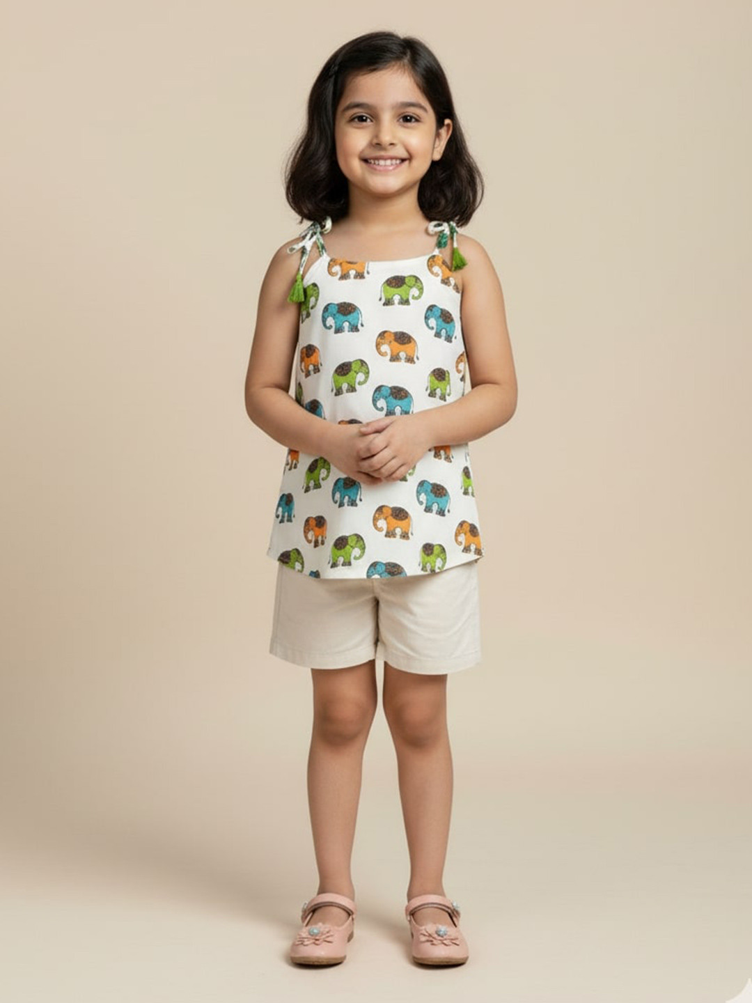 HERE&NOW Shoulder Strap A-Line Dress