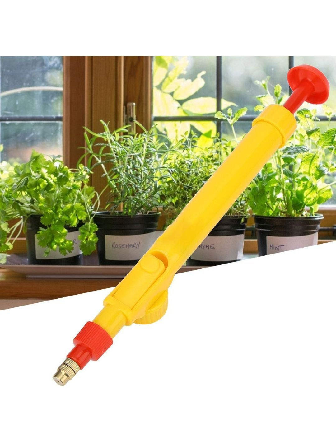 DeoDap Adjustable Nozzle & Extended Push Rod Bottle Sprayer